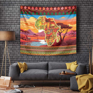 African Christmas Tapestry Afro Heritage and Celebrated