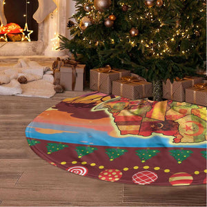African Christmas Tree Skirt Afro Heritage and Celebrated