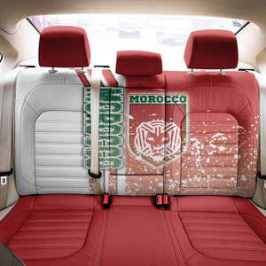 Morocco Soccer Back Car Seat Cover Atlas Lions Football - Road To Champion