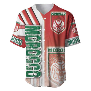 Morocco Soccer Baseball Jersey Atlas Lions Football - Road To Champion