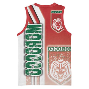 Morocco Soccer Basketball Jersey Atlas Lions Football - Road To Champion - African Pride