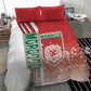 Morocco Soccer Bedding Set Atlas Lions Football - Road To Champion
