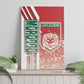 Morocco Soccer Canvas Wall Art Atlas Lions Football - Road To Champion