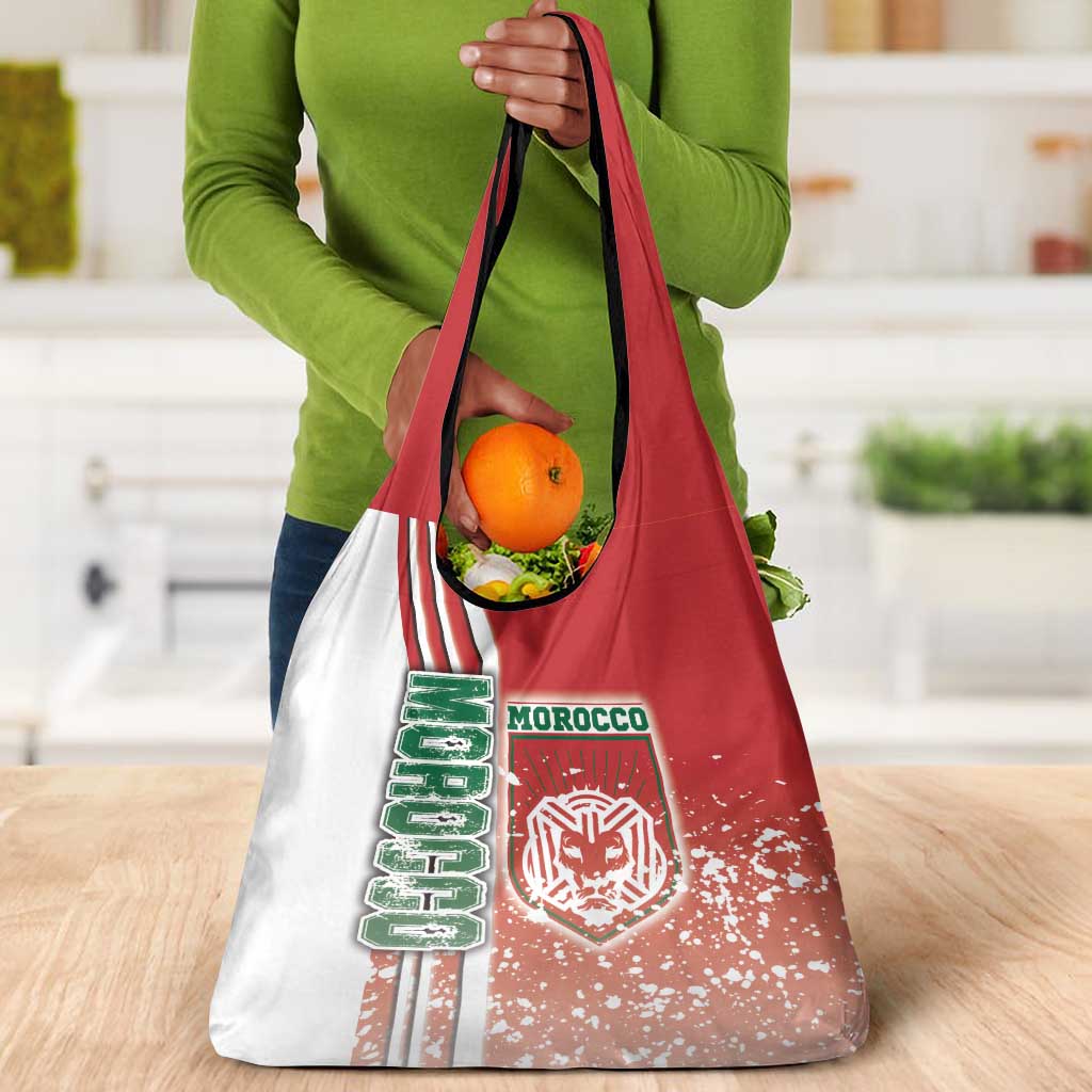 Morocco Soccer Grocery Bag Atlas Lions Football - Road To Champion