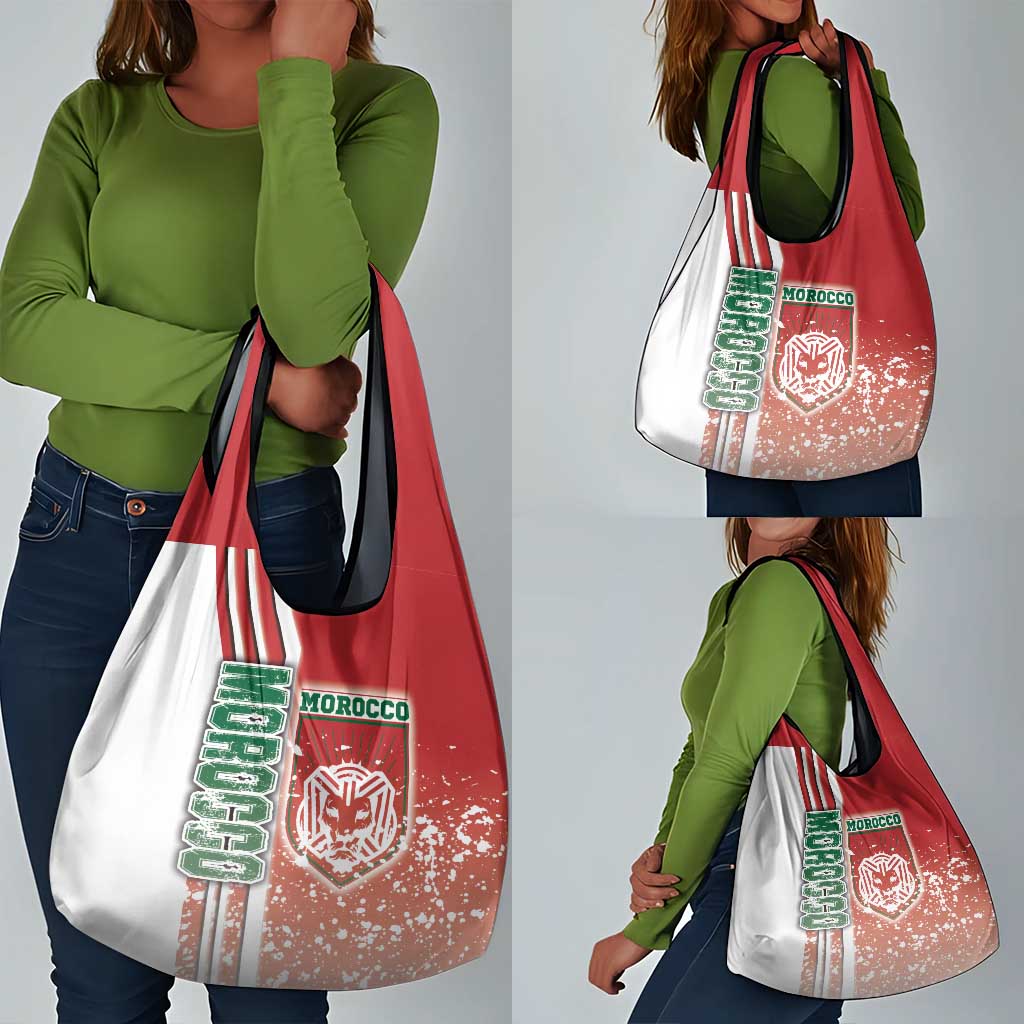 Morocco Soccer Grocery Bag Atlas Lions Football - Road To Champion