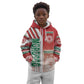 Morocco Soccer Kid Hoodie Atlas Lions Football - Road To Champion