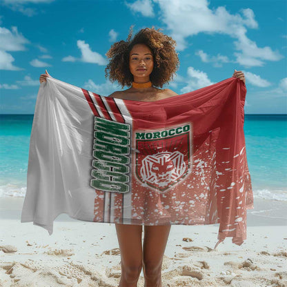 Morocco Soccer Sarong Atlas Lions Football - Road To Champion