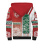 Morocco Soccer Sherpa Hoodie Atlas Lions Football - Road To Champion