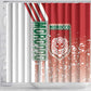 Morocco Soccer Shower Curtain Atlas Lions Football - Road To Champion