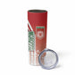 Morocco Soccer Skinny Tumbler Atlas Lions Football - Road To Champion