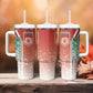 Morocco Soccer Tumbler With Handle Atlas Lions Football - Road To Champion