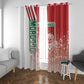 Morocco Soccer Window Curtain Atlas Lions Football - Road To Champion