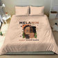 Melanin Every Shade Slays Bedding Set Afro Women