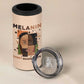 Melanin Every Shade Slays 4 in 1 Can Cooler Tumbler Afro Women