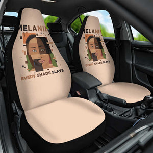 Melanin Every Shade Slays Car Seat Cover Afro Women