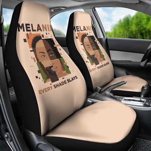 Melanin Every Shade Slays Car Seat Cover Afro Women