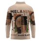 Melanin Every Shade Slays Long Sleeve Polo Shirt Afro Women