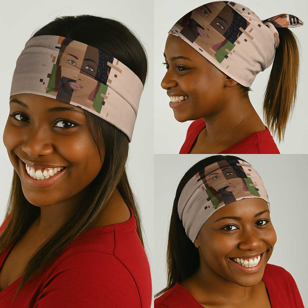 Melanin Every Shade Slays Neck Gaiter Afro Women DT03