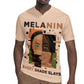 Melanin Every Shade Slays Rugby Jersey Afro Women