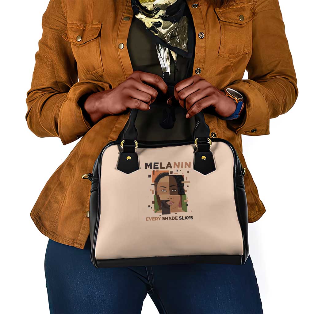 Melanin Every Shade Slays Shoulder Handbag Afro Women