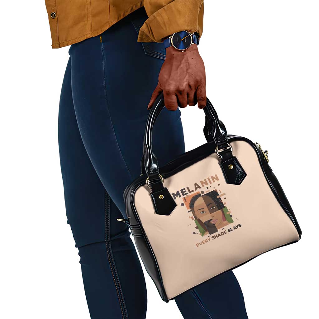 Melanin Every Shade Slays Shoulder Handbag Afro Women