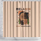 Melanin Every Shade Slays Shower Curtain Afro Women