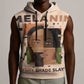 Melanin Every Shade Slays Sleeveless Hoodie Afro Women - African Pride