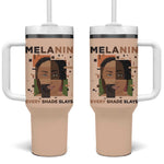 Melanin Every Shade Slays Tumbler With Handle Afro Women