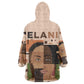 Melanin Every Shade Slays Wearable Blanket Hoodie Afro Women