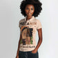Melanin Every Shade Slays Women Polo Shirt Afro Women