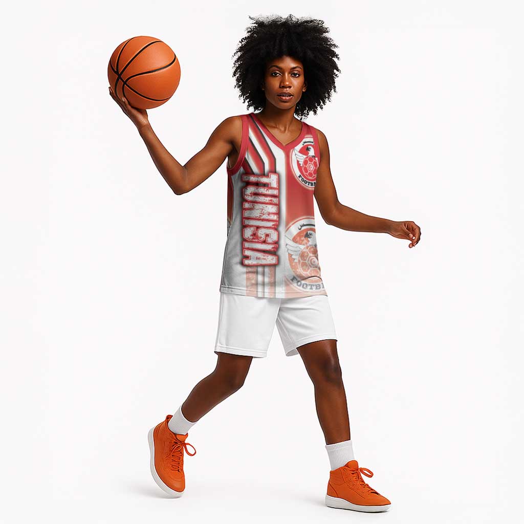Tunisia Soccer Basketball Jersey Eagles of Carthage Football - Road To Champion - African Pride