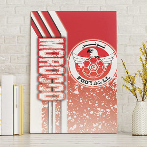 Tunisia Soccer Canvas Wall Art Eagles of Carthage Football - Road To Champion