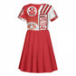 Tunisia Soccer Kid Short Sleeve Dress Eagles of Carthage Football - Road To Champion