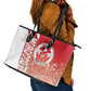 Tunisia Soccer Leather Tote Bag Eagles of Carthage Football - Road To Champion