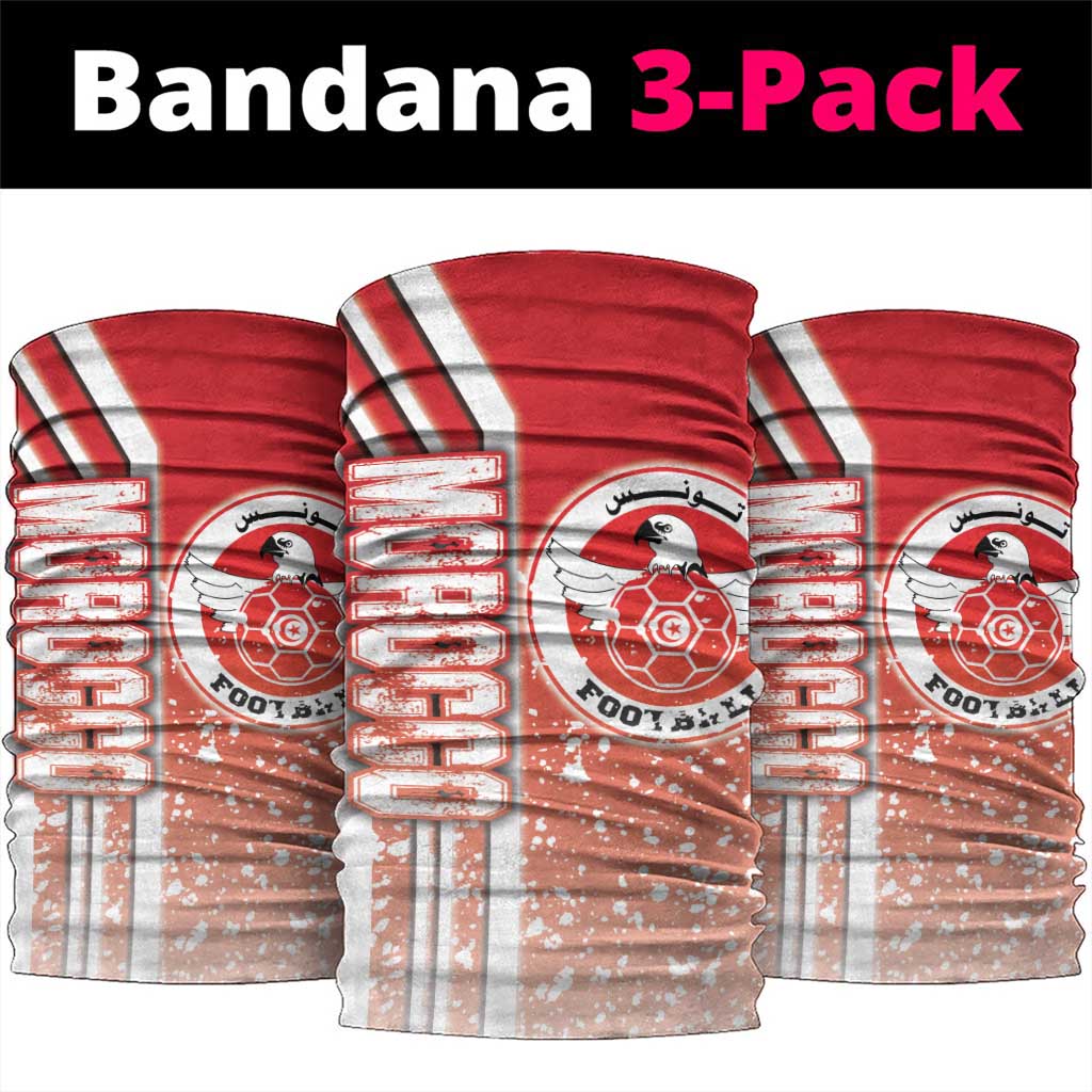 Tunisia Soccer Neck Gaiter Eagles of Carthage Football - Road To Champion - African Pride