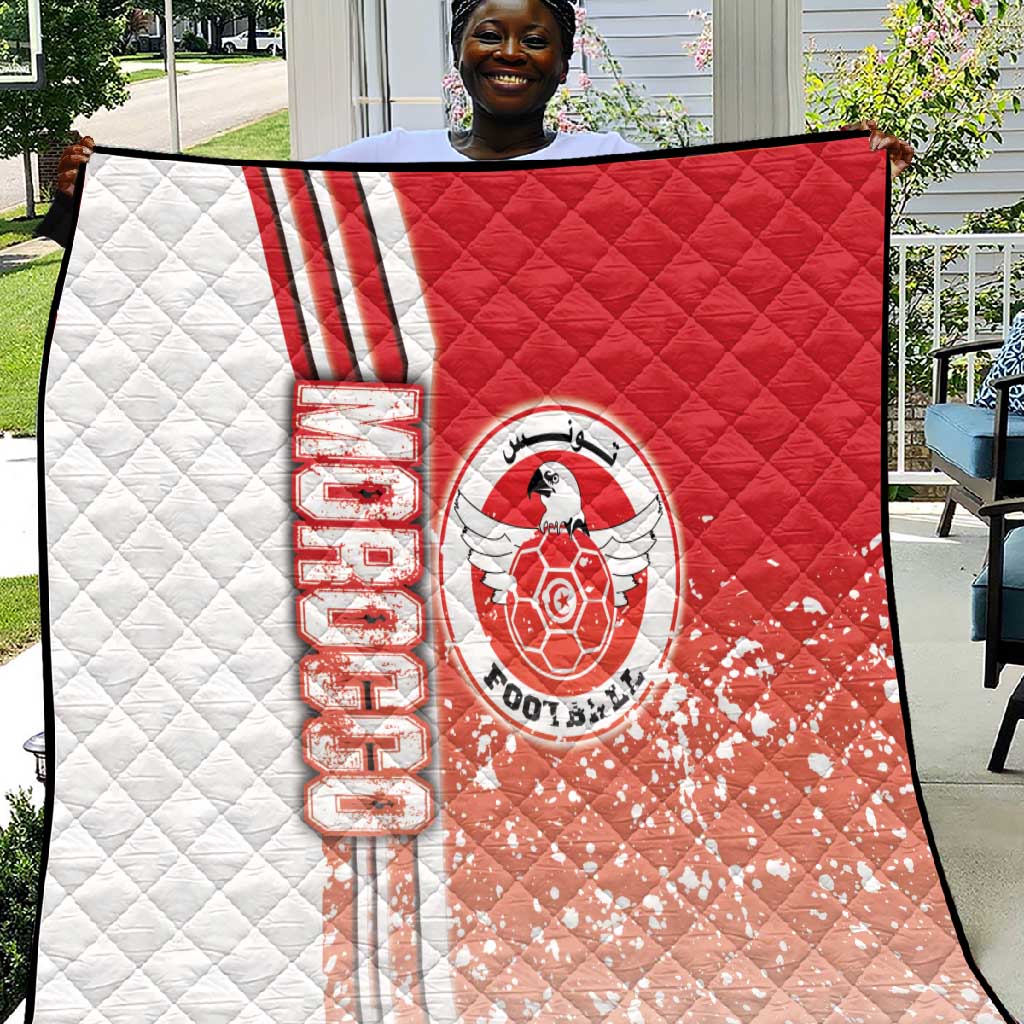 Tunisia Soccer Quilt Eagles of Carthage Football - Road To Champion