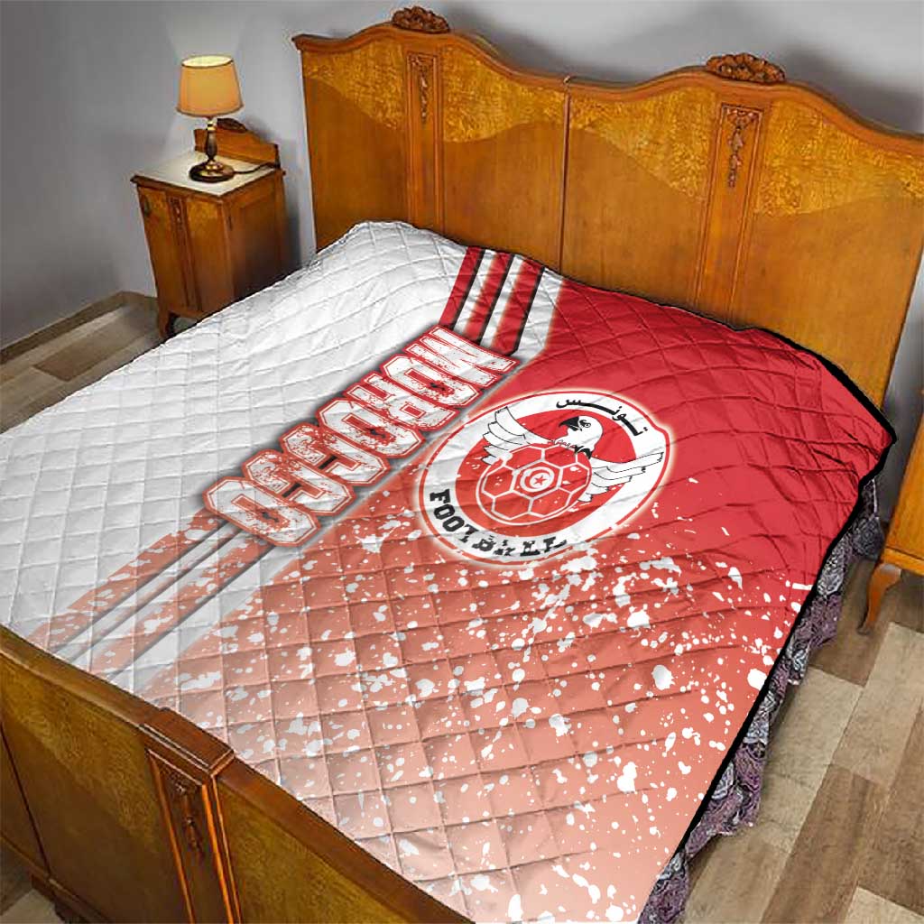 Tunisia Soccer Quilt Eagles of Carthage Football - Road To Champion