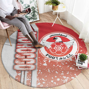 Tunisia Soccer Round Carpet Eagles of Carthage Football - Road To Champion