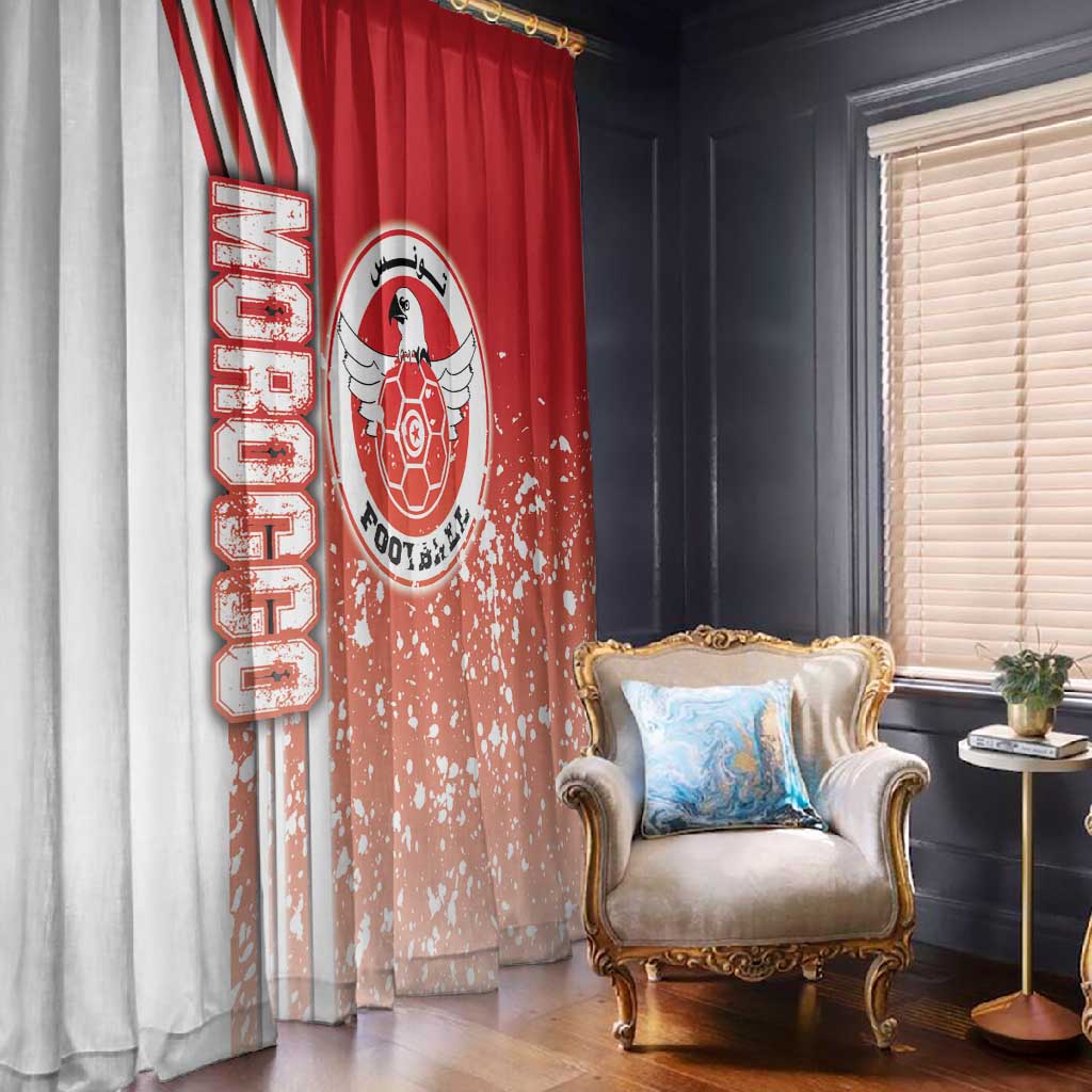 Tunisia Soccer Window Curtain Eagles of Carthage Football - Road To Champion