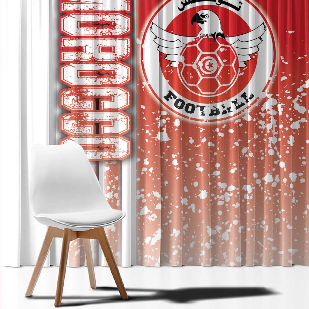 Tunisia Soccer Window Curtain Eagles of Carthage Football - Road To Champion