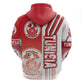 Tunisia Soccer Zip Hoodie Eagles of Carthage Football - Road To Champion