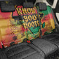 Africa Map Graffiti Back Car Seat Cover Know You Roots Art Style