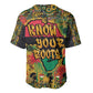 Africa Map Graffiti Baseball Jersey Know You Roots Art Style