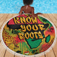 Africa Map Graffiti Beach Blanket Know You Roots Art Style