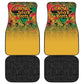 Africa Map Graffiti Car Mats Know You Roots Art Style