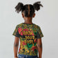 Africa Map Graffiti Kid T shirt Know You Roots Art Style