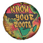 Africa Map Graffiti Spare Tire Cover Know You Roots Art Style