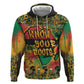 Africa Map Graffiti Zip Hoodie Know You Roots Art Style