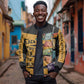 African Creativity Bomber Jacket Black Creativity Rules The World