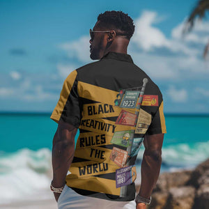 African Creativity Hawaiian Shirt Black Creativity Rules The World